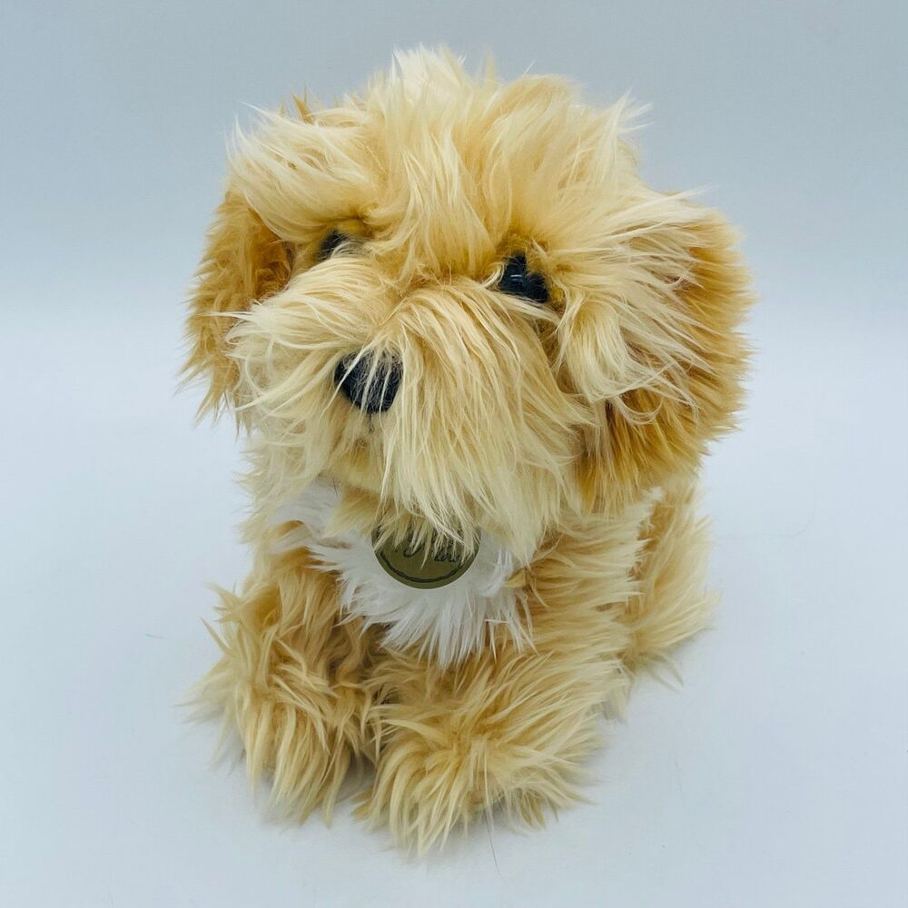 Fluffy Plush Aurora Stuffed Spoodle Puppy Dog Miyoni Tots 2018